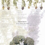 Nozomi Nobody「We Are Always a Bit Lonely」ジャケット