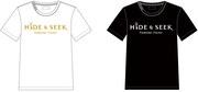 板野友美「HIDE & SEEK」オリジナルTシャツフロントサンプル