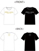 板野友美「HIDE & SEEK」オリジナルTシャツサンプル