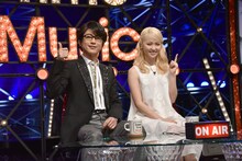 及川光博とAmi（Dream, E-girls）。