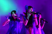 Cupitronによるライブパフォーマンスの様子。