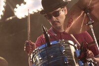 阿部耕作（Dr）（撮影：柴田恵理）