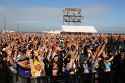 「OGA NAMAHAGE ROCK FESTIVAL」の様子。