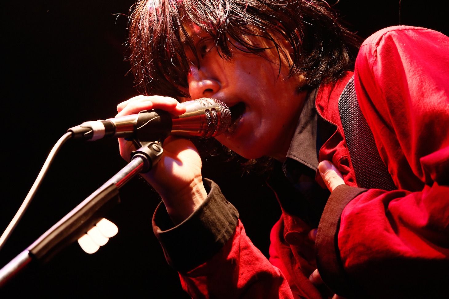 松本大（LAMP IN TERREN / Vo, G）（撮影：山川哲矢）