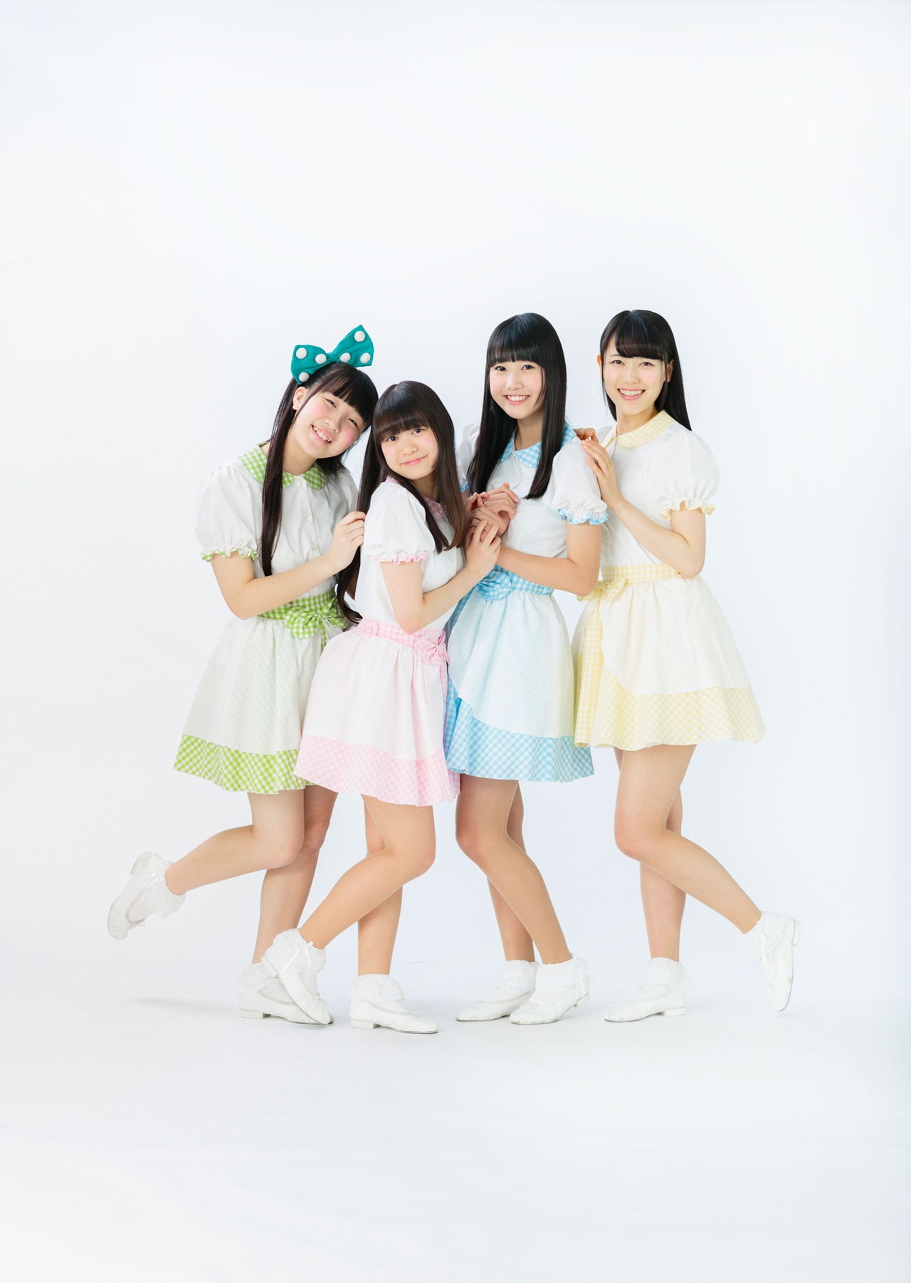 新体制のRYUTist。左から五十嵐夢羽、宇野友恵、横山実郁、佐藤乃々子。