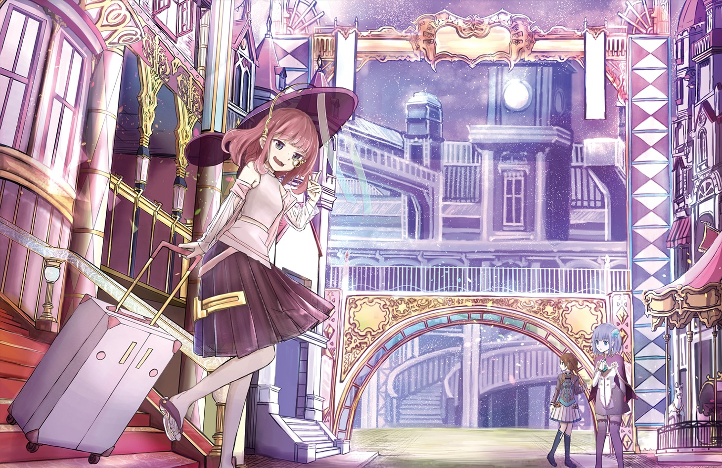 「パレードプロトコル」キービジュアル（イラスト：よしとも） (c) Reom / AQUA ARIS