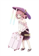 久保ユリカが演じるキャラクター・フェスタ（イラスト：よしとも）。(c) Reom / AQUA ARIS