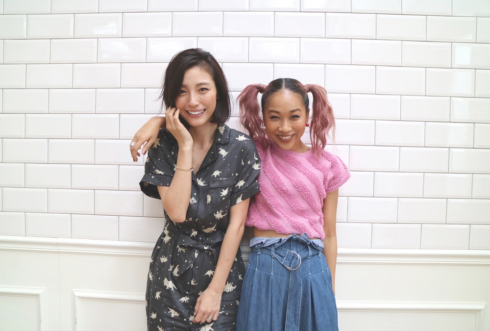 木下優樹菜と青山テルマ。