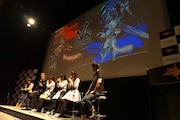 「BLADE-ブレイド 天から堕ちる千の刃-」リリース発表会の様子。 (写真提供:EVIL LINE RECORDS)