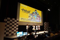 「BLADE-ブレイド 天から堕ちる千の刃-」リリース発表会の様子。 （写真提供：EVIL LINE RECORDS）