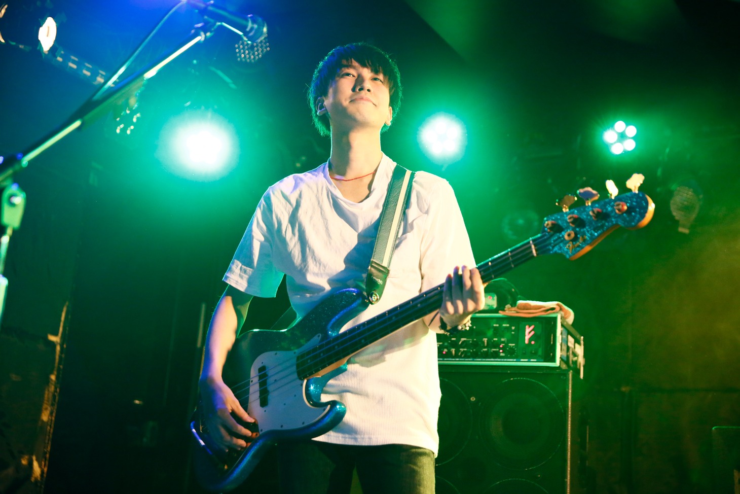 汐碇真也（B / Kidori Kidori）（撮影：山川哲矢）