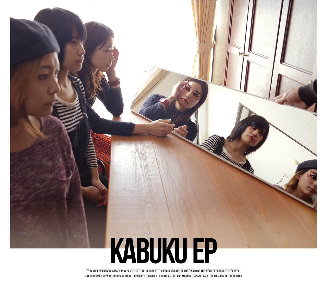 tricot「KABUKU EP」ジャケット