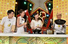 左から吉村崇、森星、松井珠理奈、堺正章。 (c)TBS