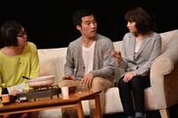 公開稽古の様子。