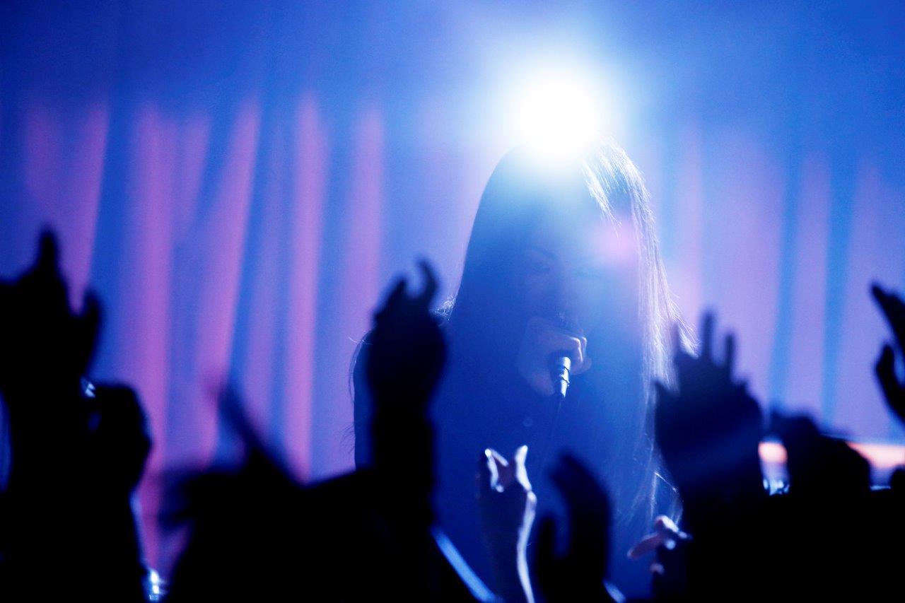 acid android「acid android live 2016 #1」の様子。（撮影：岡田貴之）
