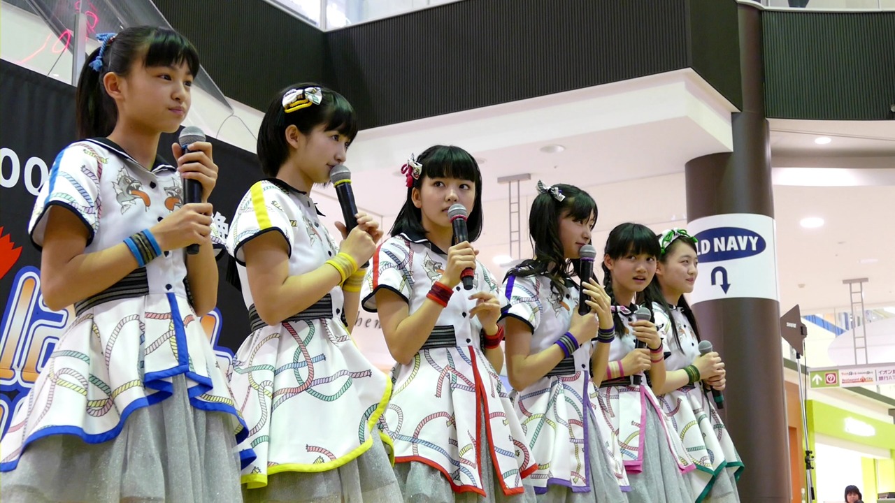 「メジャーデビューシングル『おっしょい！』発売日記念イベント」の様子。（写真提供：ビクターエンタテインメント）