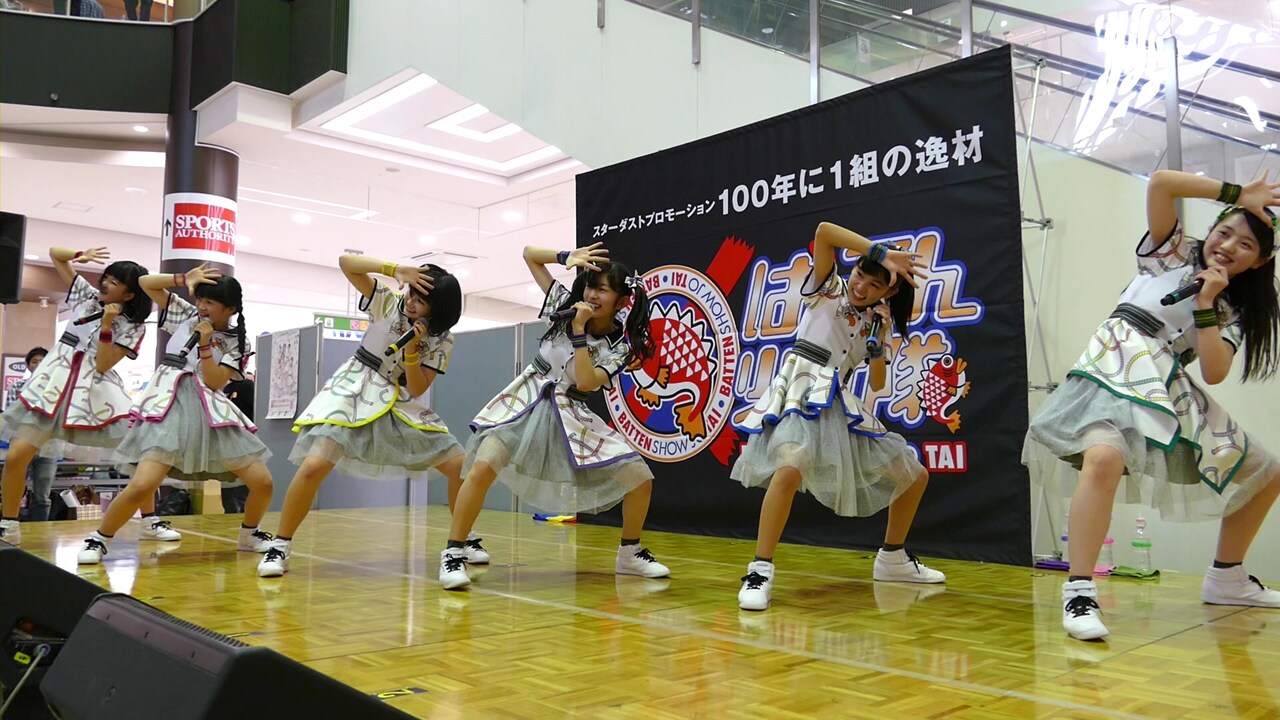 「メジャーデビューシングル『おっしょい！』発売日記念イベント」の様子。（写真提供：ビクターエンタテインメント）