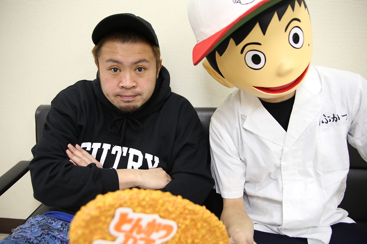 左からサイプレス上野、揚太郎。
