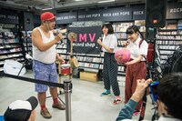 寸劇中のえんがわ。（撮影：稲垣謙一）