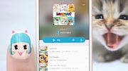 KKBOXのCMイメージ。