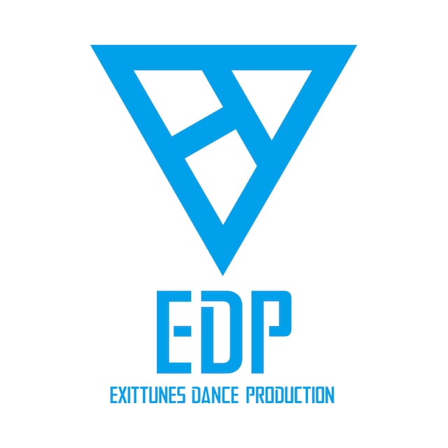 新レーベル・EXITTUNES Dance Productionのロゴ。