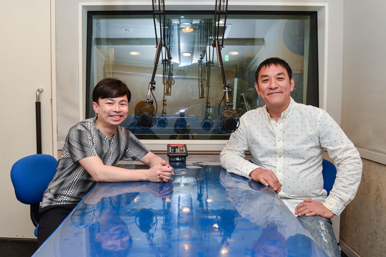 浜野謙太とピエール瀧。