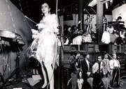 1980年に行われたPLASTICS初のアメリカツアーの写真。