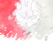 n-buna「月を歩いている」イメージイラスト