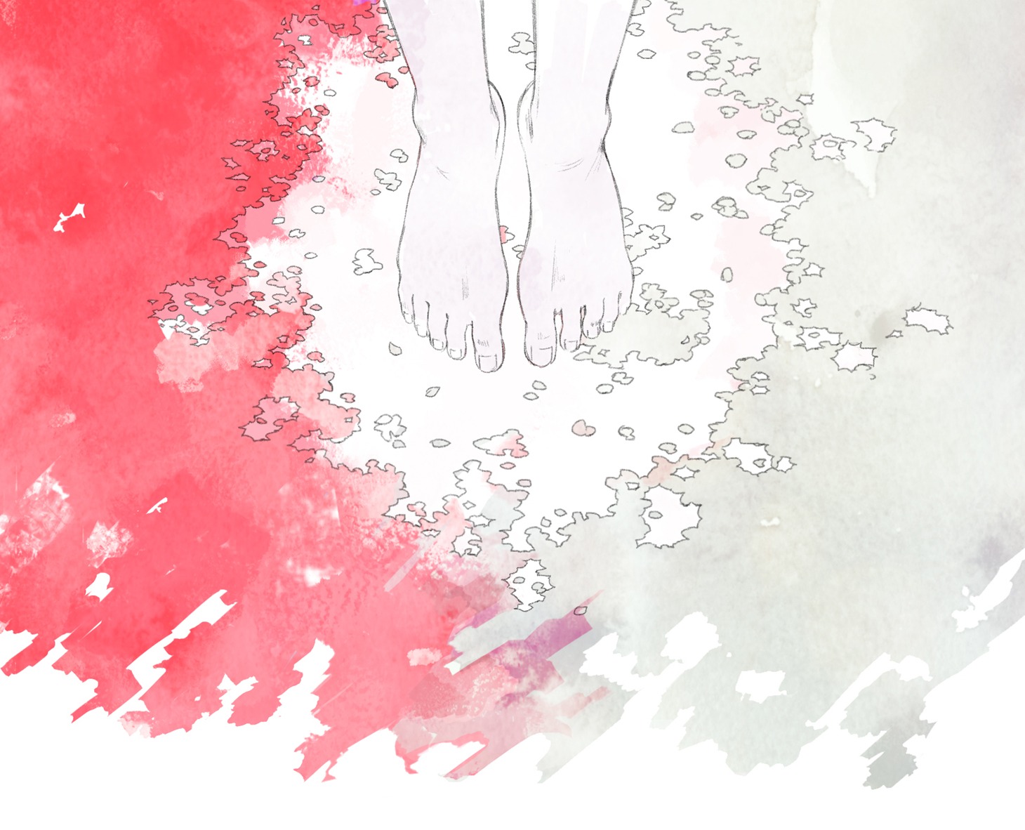 n-buna「月を歩いている」イメージイラスト