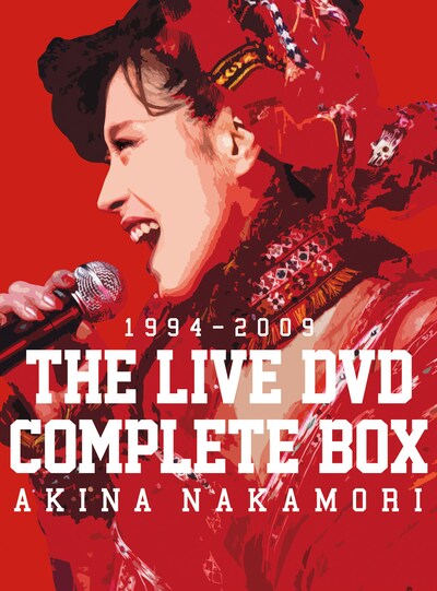 中森明菜「THE LIVE DVD COMPLETE BOX」ジャケット