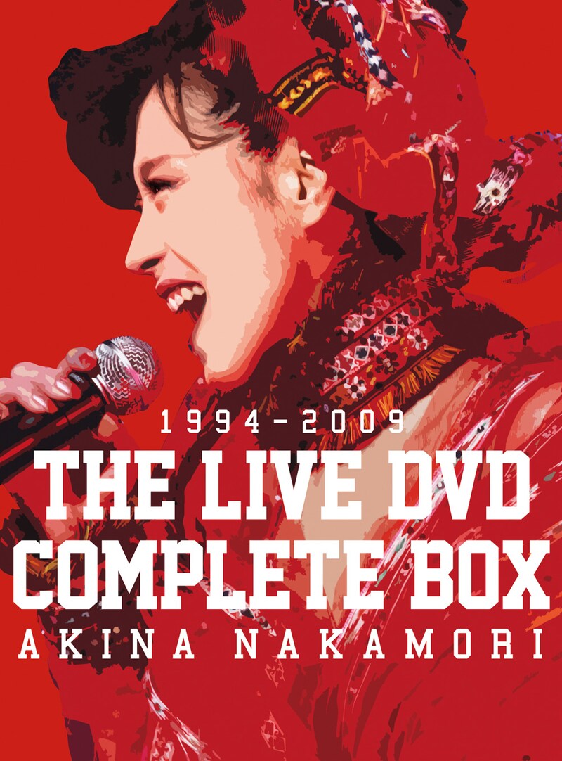 中森明菜「THE LIVE DVD COMPLETE BOX」ジャケット