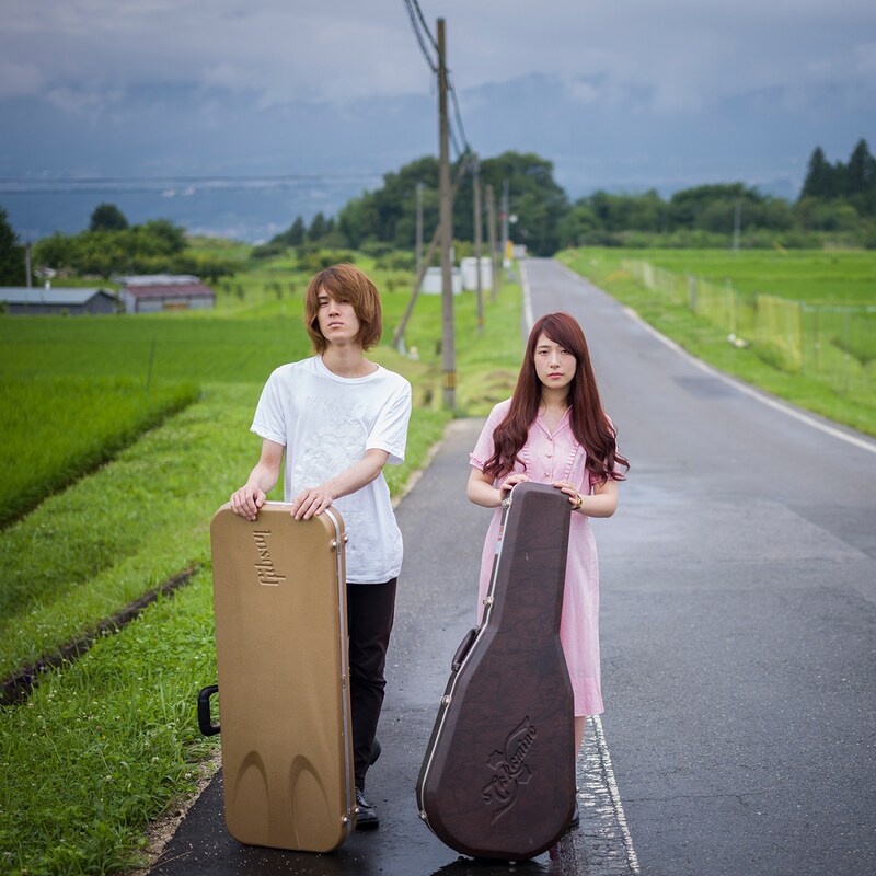 GLIM SPANKY「話をしよう / 時代のヒーロー」配信ジャケット