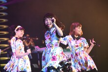 本日4月27日に東京・中野サンプラザホールで行われた「Negicco Second Tour "The Music Band of Negicco" supported byサトウ食品」の様子。