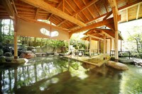 瑠璃光の露天風呂。