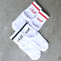 「とんかつDJアゲ太郎 chill outソックス」