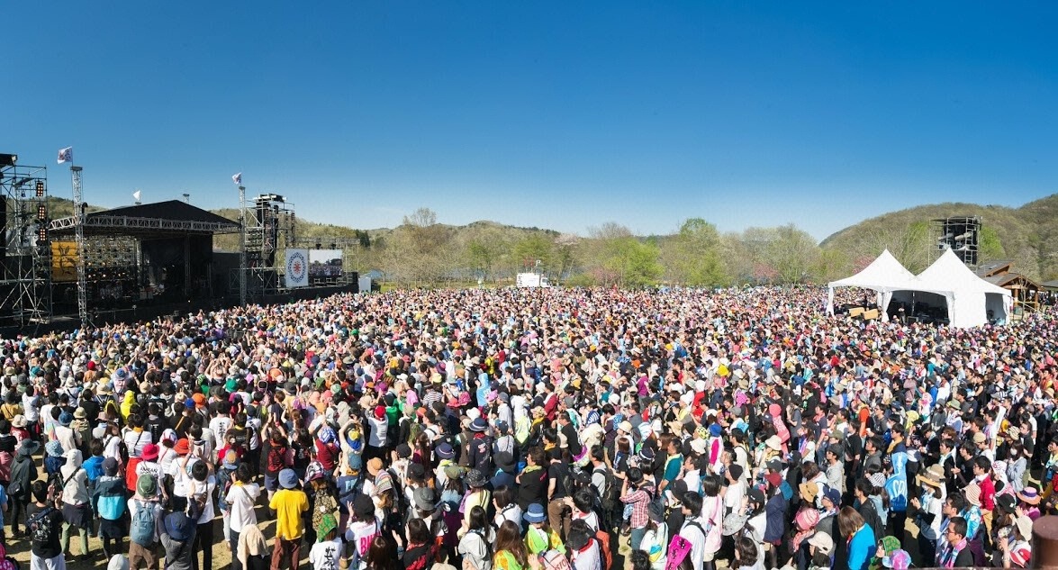 「ARABAKI ROCK FEST」の様子。(c) ARABAKI PROJECT, Inc. All Rights Reserved.