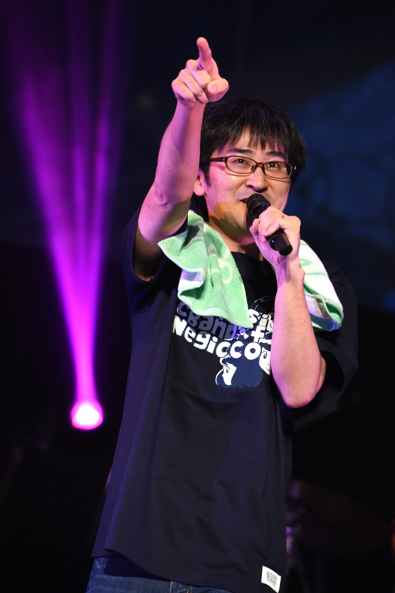 2016年4月に行われたNegiccoの東京・中野サンプラザホール公演でステージに登場したconnie。