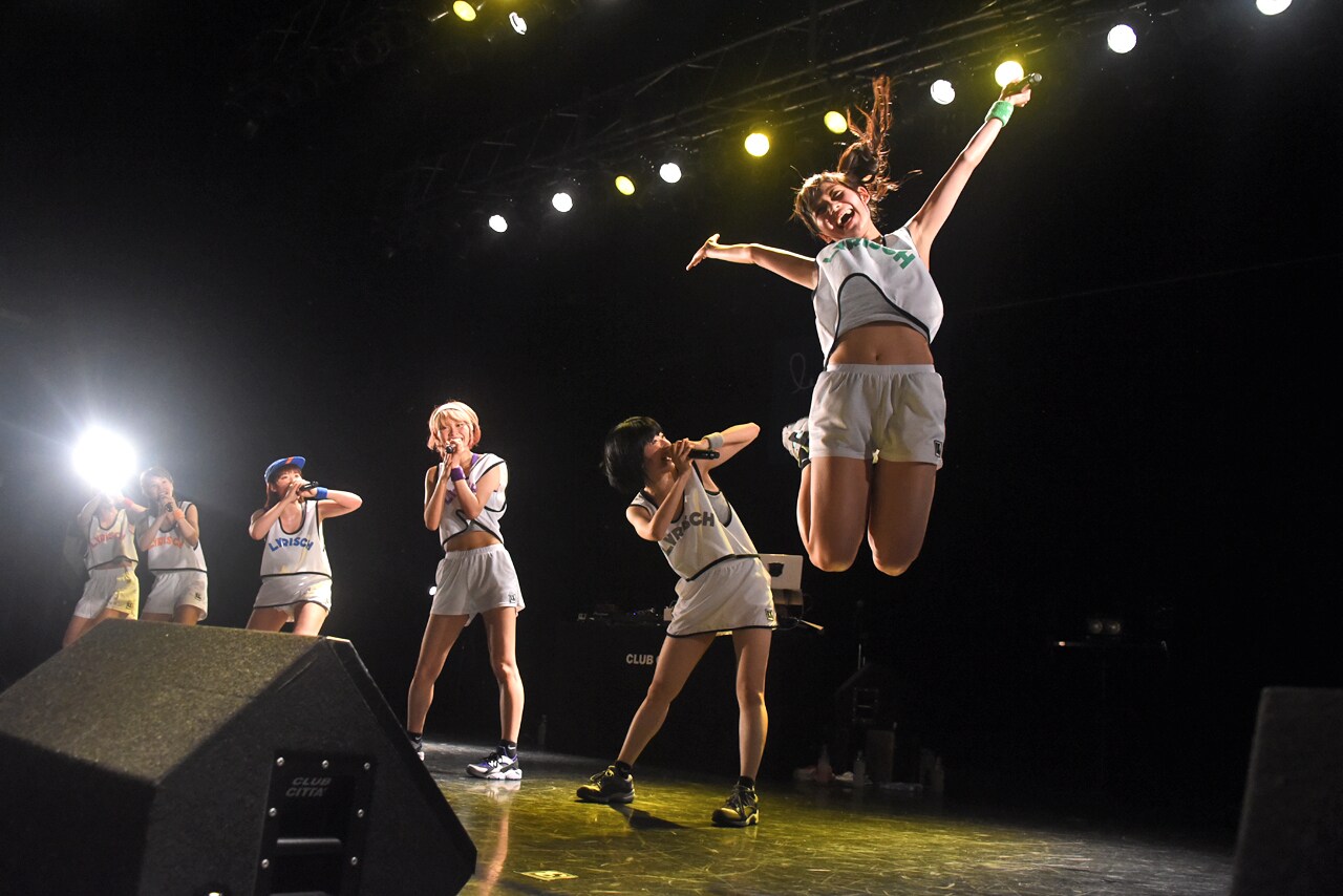 「-RUN and RUN- lyrical school oneman live 2016 @ CLUB CITTA」の様子。