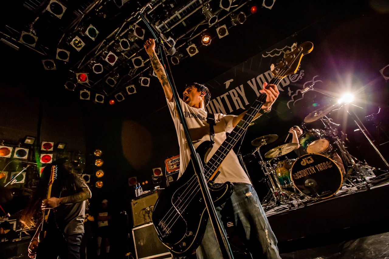 COUNTRY YARD「BROTHERHOOD ONEMAN TOUR」東京・TSUTAYA O-WEST公演の様子。（Photo by Takashi "TAKA" Konuma）
