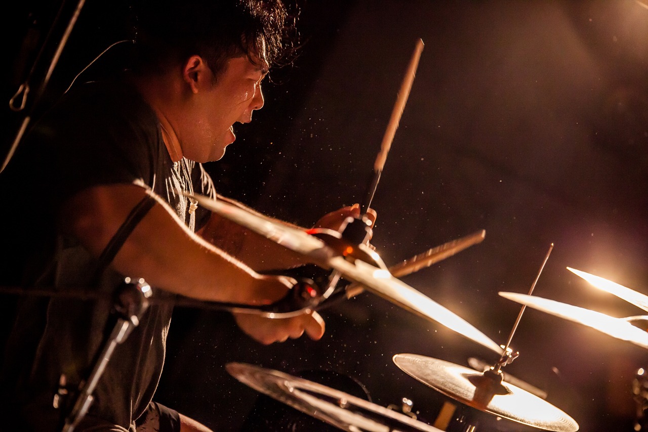 Taihei Sakagami（Dr）（Photo by Takashi "TAKA" Konuma）