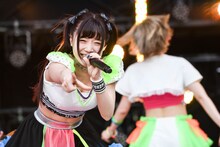 妄想キャリブレーションによるライブの様子。