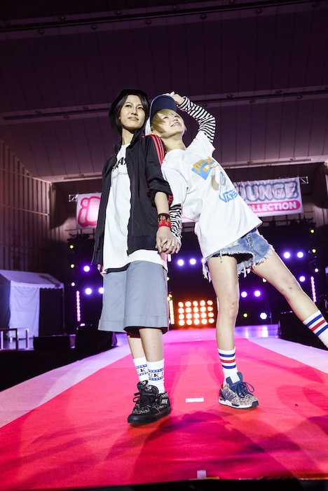 佑妃（THE HOOPERS）、篠崎こころ（プティパ-petit pas!-）