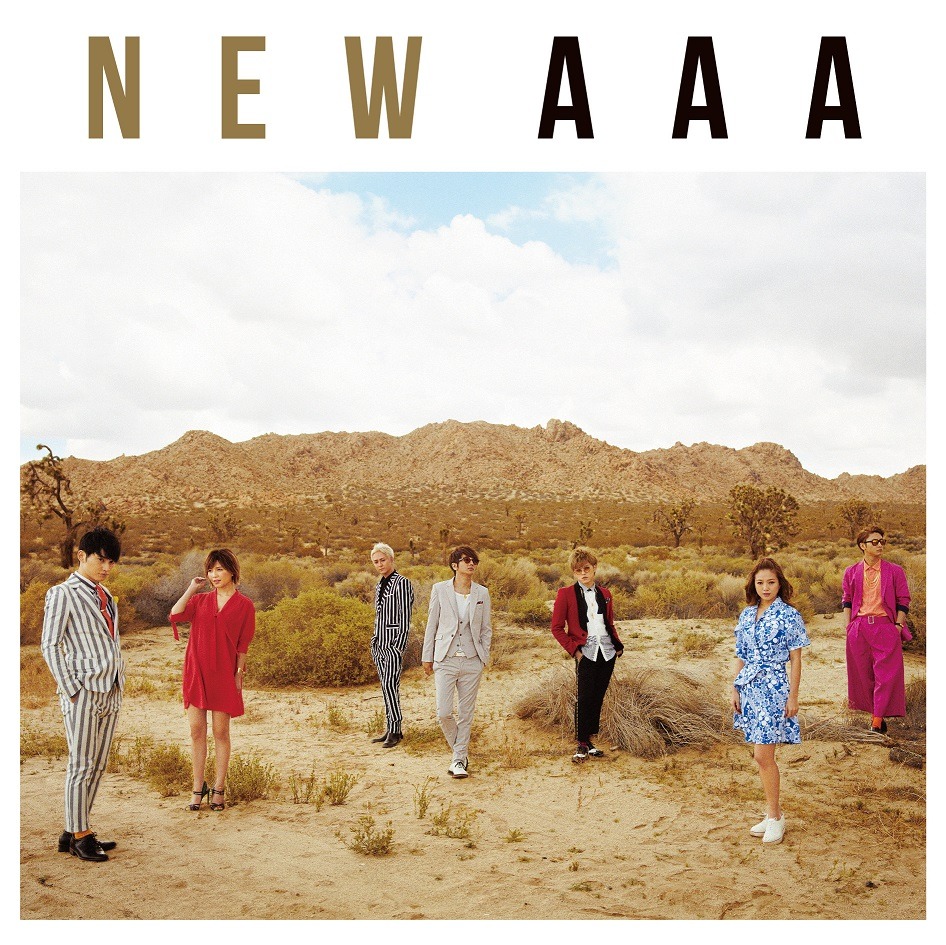 AAA「NEW」FC限定盤ジャケット