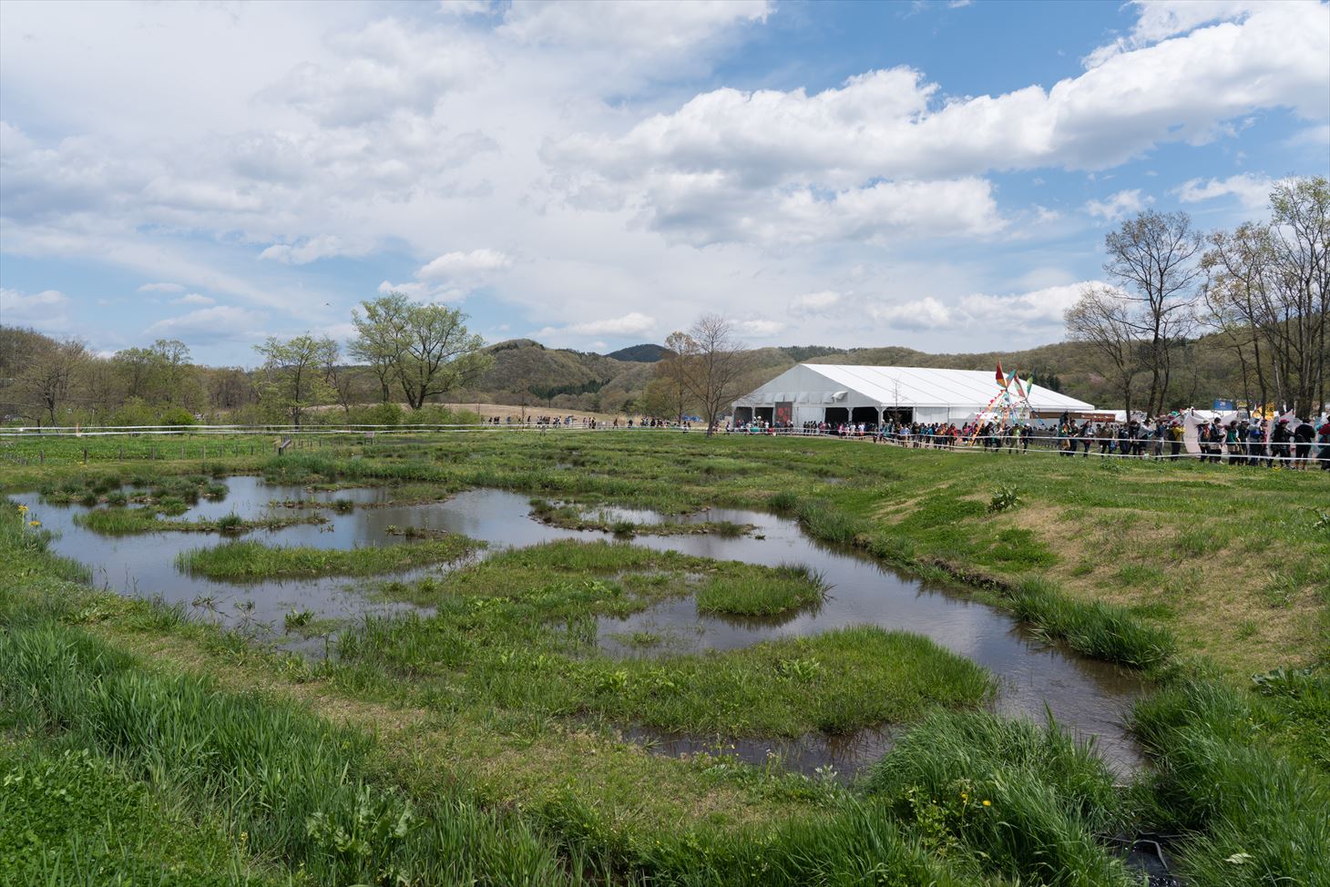 HANAGASAステージ（写真提供：ARABAKI PROJECT）