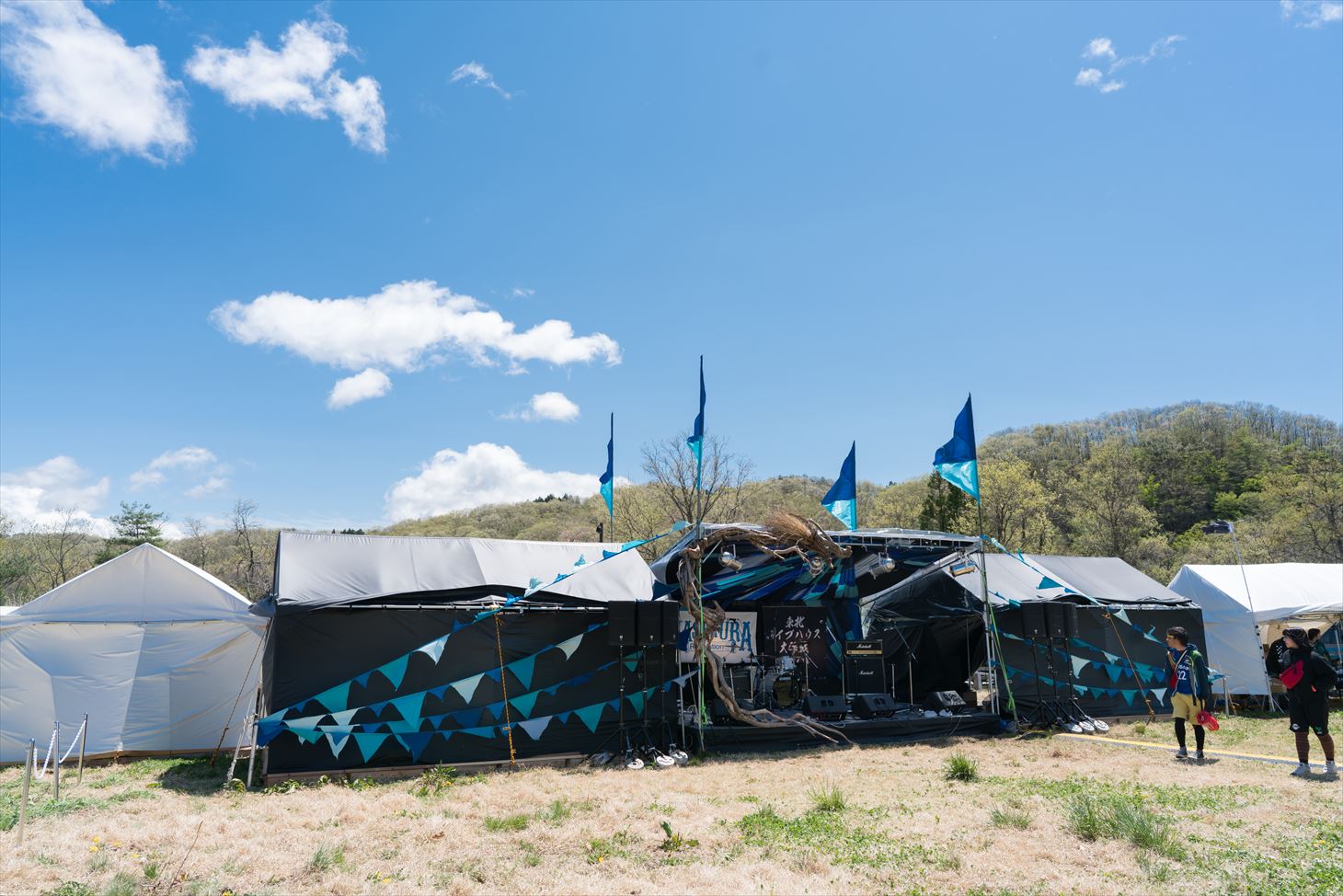 HASEKURA Revolution×東北ライブハウス大作戦ステージ（写真提供：ARABAKI PROJECT）