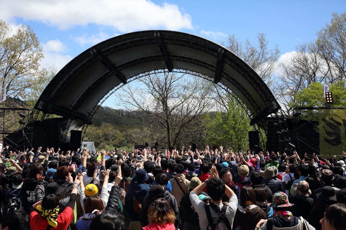 TSUGARUステージ（写真提供：ARABAKI PROJECT）