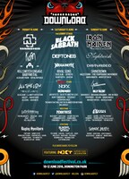「DOWNLOAD FESTIVAL UK」フライヤービジュアル