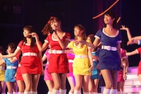 恵比寿★マスカッツのライブの様子。