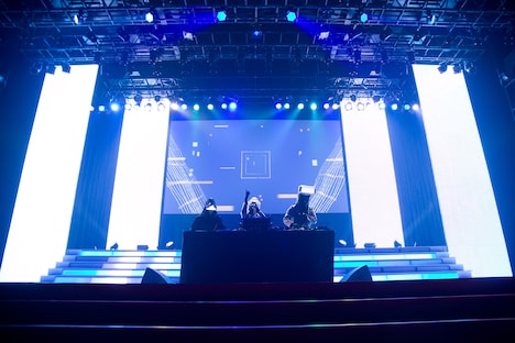 CTSのライブの様子。