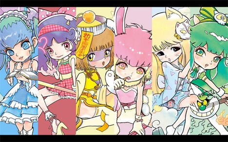 バンドじゃないもん！「キメマスター！」ミュージックビデオのワンシーン。